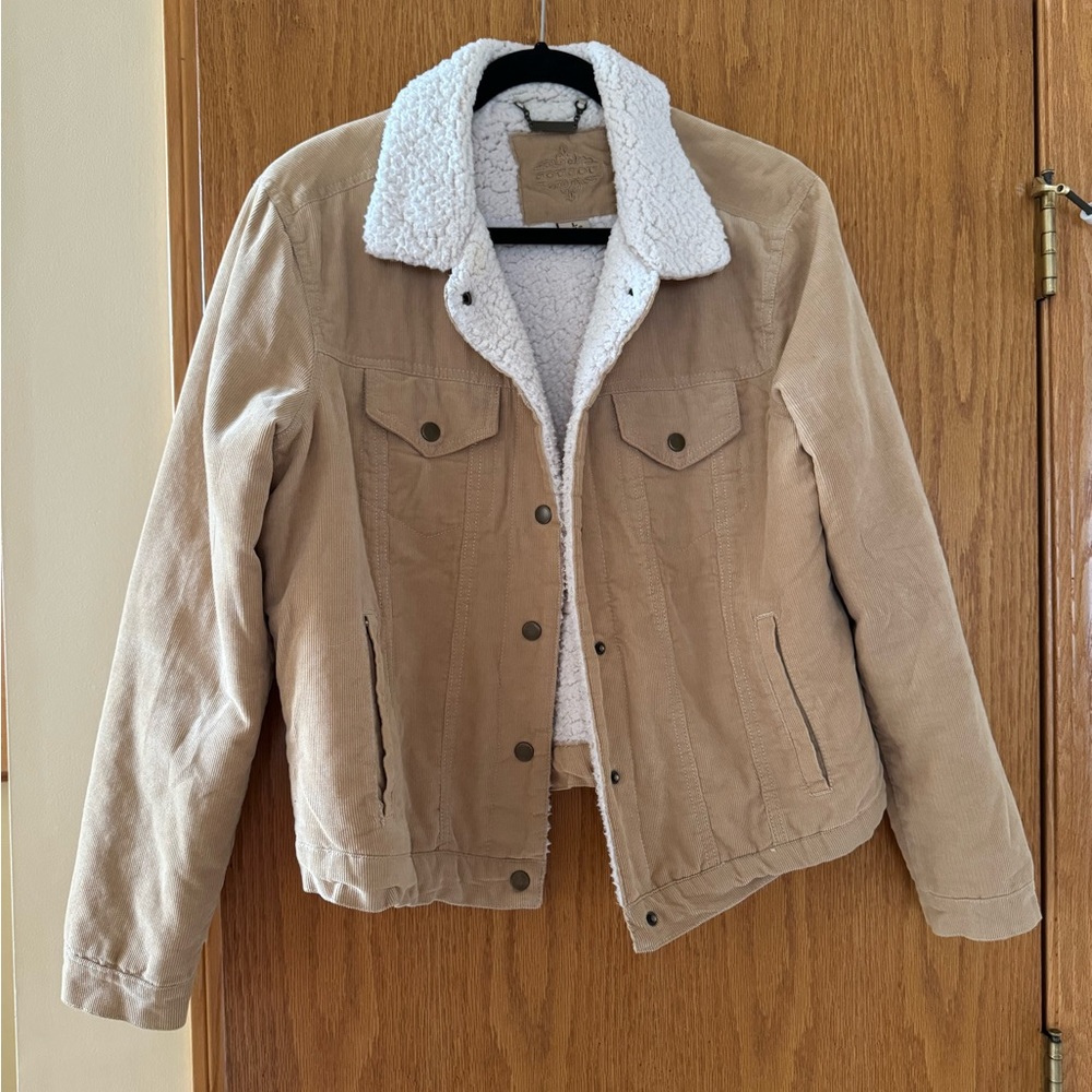 Corduroy Sherpa Jacket